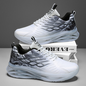 Zapatos Deportivos para Hombre, Ultraligeros, de Malla, para Caminar, para Todas las Temporadas, Casuales, Antideslizantes, con Cierre de Cordones, Suela Suave - Product Image 2