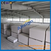 Service de découpe de feuilles de plastique PVC décoratives pour l'intérieur, feuilles de plastique laminées pour la construction AllSIGN haute densité 3 mm 5 mm 1220*2440