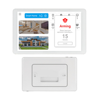 Panel Kontrol tablet POE 8 inci otomatisasi rumah, WiFi flush mount tablet Android Zigbee KNX Matter tablet rumah pintar