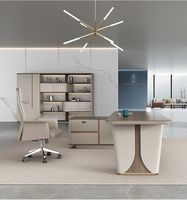 Comptoir d'accueil moderne et simple pour espaces commerciaux - Installation amovible pour bureaux et salons de beauté
