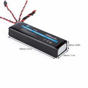 Futaba 11.1 2200 KO 3S แบตเตอรี่ลิเธียมแบตเตอรี่ Li Po พลังงานสูง8C โวลต์ FF8มิลลิแอมป์ชั่วโมง <span class=keywords><strong>FF9</strong></span>สำหรับการควบคุมระยะไกลรถยนต์และเรือ - Product Image 2