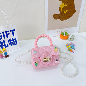 Bolsos para niños, novedad de <span class=keywords><strong>verano</strong></span> 2022, bandolera de un solo hombro para niñas, monedero de gelatina para bebé de princesa bonita extranjera, compre Mini Cute Pe - Product Image 3