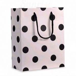 Sac en papier brun recyclé personnalisé à bas prix avec logo imprimé et poignées torsadées/plates - Product Image 1