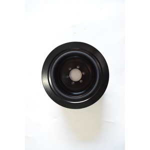 Poulie de courroie trapézoïdale 200 mm de diamètre extérieur, alésage 50 mm, acier, simple gorge, pour vilebrequin BMW Série 7 N54 B30 3.0T - Product Image 4