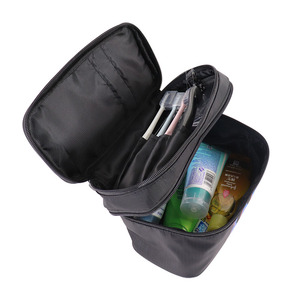 On Demand Printing Large Capacity PU Leather Double-layer Multifunctional Storage <b>Bag</b> Portable Zipper Closure Customized <b>Bag</b> - Product Image 6