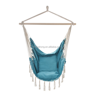 <span class=keywords><strong>Hamac</strong></span> d'extérieur en Poly coton, lit-balançoire de jardin, d'intérieur et d'extérieur - Product Image 2