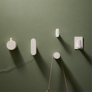 High-end Modern Wall Mounted Iron Coat <b>Hook</b> with Perforated Design for <b>Tools</b> Single <b>Hook</b> - Product Image 1