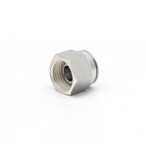 Bouchon à écrou en acier inoxydable By-Lok 316L résistant à la corrosion pour joint d'étanchéité de tuyau de laboratoire - Product Image 1