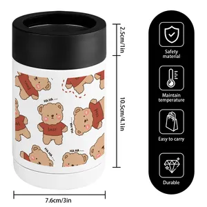 Custom image Insulated Can Cooler Practical <b>Drinkware</b> for Hot and Cold Beverages - Product Image 5