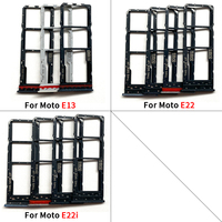 Tiroir de carte SIM pour téléphones mobiles Moto E14 E13 E32 E22 E22i E40 E30 E20, support de carte SIM, pièce de rechange