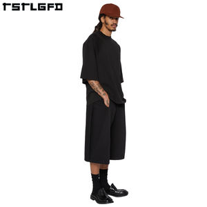 Fabricants de vêtements durables Vêtements personnalisés pour hommes T-shirt surdimensionné 100% coton 300 g/m² BlankBoxy T-shirt lourd - Product Image 3