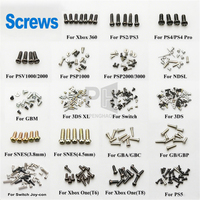 Vis de sécurité en acier au carbone 3,8 mm 4,5 mm pour réparation de consoles NES SNES N64 Game Boy GB et vis de fixation de cartouches