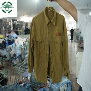 Camisas de Mezclilla Usadas al por Mayor, Camisa de Mezclilla Estilo Vintage para Uso Diario y <span class=keywords><strong>Ropa</strong></span> de Segunda Mano - Product Image 4