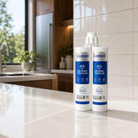 Mortier époxy premium pour carrelage, mastic de jointure bicomposant en résine avec finition facile à nettoyer pour projets résidentiels et commerciaux