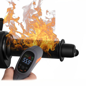 RACEPRO-empuñaduras de manillar de acelerador de motocicleta, empuñaduras de <span class=keywords><strong>3</strong></span> velocidades, Control de temperatura, calefacción eléctrica - Product Image 1