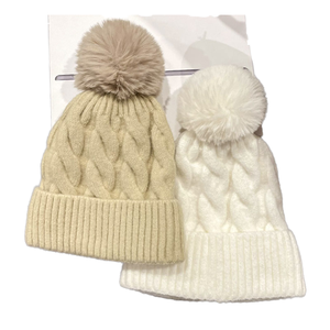 Gorro de Punto Unisex para Otoño e Invierno, Informal, Versátil, Forrado de Lana, Grueso, Cálido, con Protección para las Orejas, 100% Lana - Product Image 2