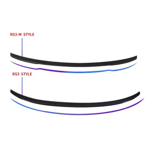 2021 2022 <span class=keywords><strong>2023</strong></span> 2024 aileron RS3 en Fiber de carbone pour <span class=keywords><strong>audi</strong></span> <span class=keywords><strong>A3</strong></span> 8Y mise à niveau vers <span class=keywords><strong>audi</strong></span> RS3 8Y aileron de coffre ailes PP matériel - Product Image 3