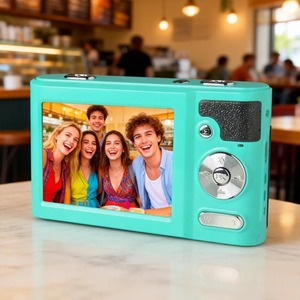 Cámara Portátil Recargable con Sensor de 5M, 30MP Interpolados, Modo de Paisaje Nocturno, para <span class=keywords><strong>Fotos</strong></span> de Viaje - Product Image 2