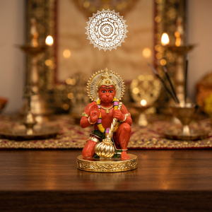Luxury Handmade Durable 24K Gold Silver Plated Brass Resin Lord Ganesha Idol Minimalist Design for Home Office Tabletop Wedding - Product Image 1