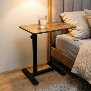 Manufacturer Supply Simple Laptop Desk Adjustable Movable Office Lift Desk on Bed Lazy Desk <strong>Bedside</strong> <strong>Table</strong> - Product Image 2