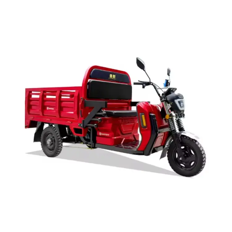 Buen precio motocicleta eléctrica de tres ruedas 1200kg 1000W Triciclo eléctrico de carga para la familia