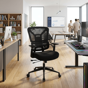 Nouvelle Chaise de Bureau Ergonomique Premium Inclinable pour Ordinateur et Jeux, en Maille, Pivotante, pour Tâches de Travail, Chaise de Direction Exécutive, Vente en Gros - Product Image 4