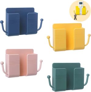 Universal <b>Plastic</b> Mobile Phone Wall Holder Single Charge <b>Hook</b> Hanging Stand Bracket for Kitchen Living Room Wardrobe Charging - Product Image 5