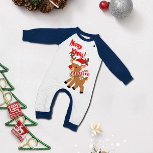 2026 Heren Slaapkledij Hot Sale Familie Matchende Kerstpyjama <span class=keywords><strong>Sets</strong></span> Rendier Fijne Kerst Geprint Dames Pyjama Set Met Hond - Product Image 4