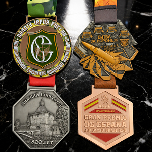 Fabricant de médailles de course et de marathon personnalisées <span class=keywords><strong>en</strong></span> métal, forme ronde, émail, plaqué or, <span class=keywords><strong>argent</strong></span>, laiton, conception gratuite - Product Image 2