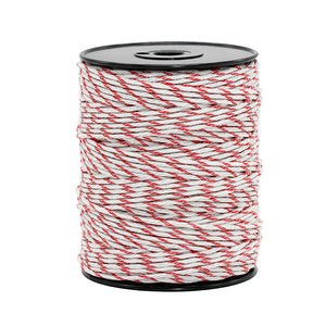 Niro et Kupfer 500m 5mm OEM PE Weidezaun Seil Fur Solar-Elektrozaun UV-bestandig Fur Schafe, Pferde, Rinder Und Bauernhof - Product Image 4