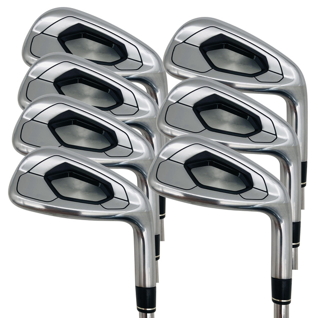 Factory OEM Blade Custom Wholesale Custom Logo Black Men's Irons #4-P Forged Clubs Golf Iron Set