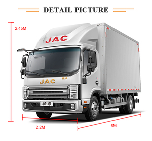 Nuevo Camión Ligero 4x2 de Gasolina con Motor Cummins, Transmisión Manual, Capacidad de 1-10t, Emisión Euro 6, para Transporte Logístico - Product Image 3