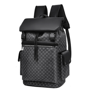Men's Business <b>Backpack</b> Large Capacity <b>Waterproof</b> Laptop Bag For Travel Casual Use Spring 2025 - Product Image 5