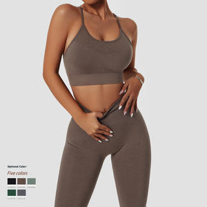 GC ropa deportiva gimnasio fitness conjuntos Ropa deportiva Mujer tendencia 2022 conjuntos de Entrenamiento para mujeres Yoga conjuntos de entrenamiento - Product Image 3