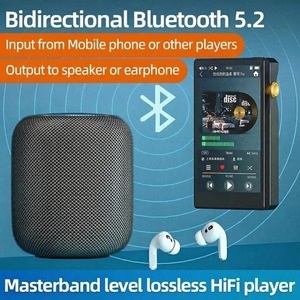 C8 Wholesale HiFi <strong>MP3</strong> <strong>Player</strong> with Blue tooth Lossless DSD High Resolution Digital Audio Music <strong>Player</strong> Support up to <strong>1TB</strong> - Product Image 2