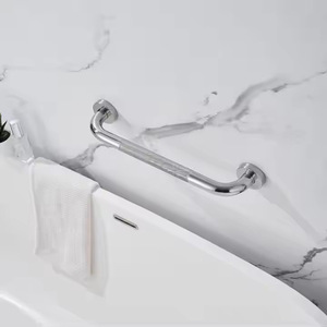 Main courante en acier inoxydable Jutai 304 pour salle de bain, rail de sécurité pour toilettes avec vis et chevilles, design moderne et simple - Product Image 2
