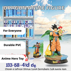 Figura de Acción de <span class=keywords><strong>Dragon</strong></span> <span class=keywords><strong>Ball</strong></span> <span class=keywords><strong>Z</strong></span>, Escena de <span class=keywords><strong>Goku</strong></span> y Gohan Super Saiyan, Figura de Anime de <span class=keywords><strong>Dragon</strong></span> <span class=keywords><strong>Ball</strong></span>, Modelo Coleccionable - Product Image 2
