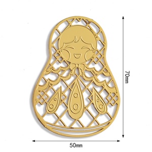 Factory Wholesale Peanut Shape Hollow Out Children Favorite Gift <b>Bookmark</b> - Product Image 2