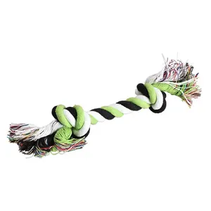 Qbellpet all'ingrosso nodo corda pet pet giocattolo di peluche da masticare durevole corda di cotone cane giocattoli da masticare aggressivi masticatori di grande razza - Product Image 6