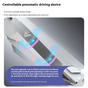 Giá đỡ màn hình bàn làm việc công nghiệp hạng nặng dòng T8, xoay 90 độ, hàng mới, dành cho màn hình máy tính/bàn phím - Product Image 6