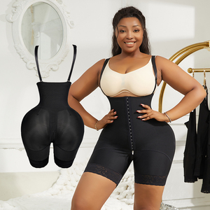Venta al por mayor Etapa 1 Fajas Post Operatorias Tela médica Corte 3D Levantador de glúteos Faja colombiana Fajas para mujeres - Product Image 1