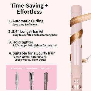 Bigoudis portables personnalisés en usine fers <span class=keywords><strong>à</strong></span> <span class=keywords><strong>friser</strong></span> <span class=keywords><strong>à</strong></span> rotation des vagues bigoudi <span class=keywords><strong>rotatif</strong></span> automatique <span class=keywords><strong>fer</strong></span> <span class=keywords><strong>à</strong></span> <span class=keywords><strong>friser</strong></span> <span class=keywords><strong>à</strong></span> rotation automatique - Product Image 6