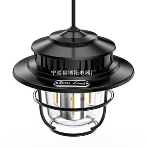 Rechargeable Retro <b>Camping</b> <b>Lantern</b> Warm White <b>Led</b> Waterproof Metal Outdoor Light For <b>Camping</b> - Product Image 5