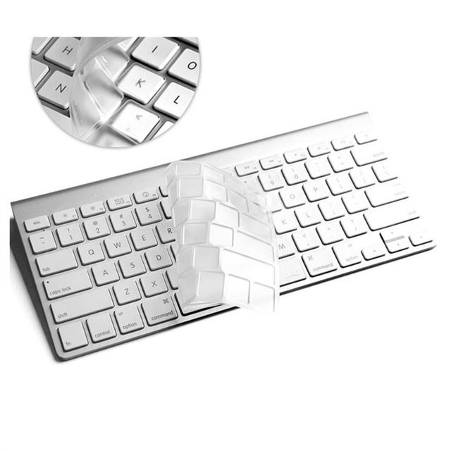 Custom MacBook Keyboard Cover Skin Premium Ultra Thin Silicone TPU Film Waterproof Dustproof US/EU Layout Protector for