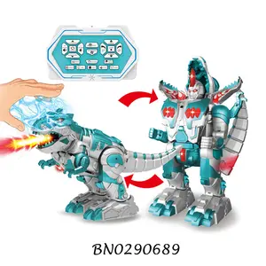 Kind Rauchen RC Spielzeug Dinosaurier Roboter Kinder Radio Control Dinosaurier Spielzeug