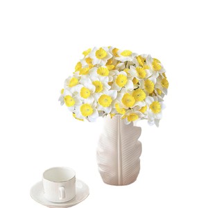 <b>Daffodil</b> <b>Artificial</b> Flower Bouquet <b>Artificial</b> Flower for Living Room and Dining Table Decoration,Floral Arrangement Ornament - Product Image 5
