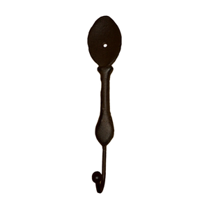 Farmhouse Creative <span class=keywords><strong>Foodie</strong></span> Cubiertos Tenedor y cuchara Ganchos de cuchara de hierro fundido <span class=keywords><strong>Foodie</strong></span> Gancho de cocina de hierro fundido Tenedor Cuchillo y colgador de cuchara - Product Image 5