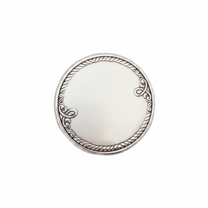 Plaque décorative ronde BLAZON de 30 mm de diamètre - Product Image 2