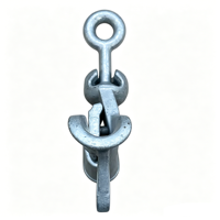 Ensemble de suspension à double œil en fonte de sable fiable, personnalisé, en aluminium moulé, pour rail, accessoire de transport ferroviaire