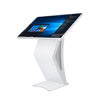Quiosco interactivo horizontal personalizado, soporte de suelo 4K Full HD, publicidad, autoservicio digital, quiosco con pantalla táctil